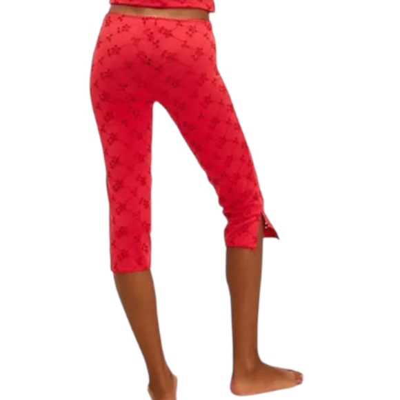 Free People Intimately Full Bloom Eyelet Capri - Picture 2 of 3